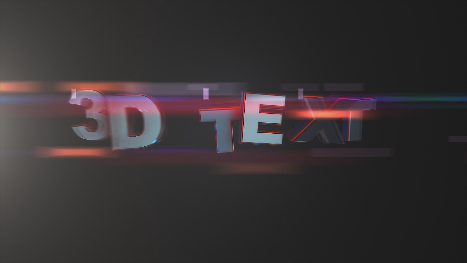 375 3D Text Intro Template for After Effects Enzee FX