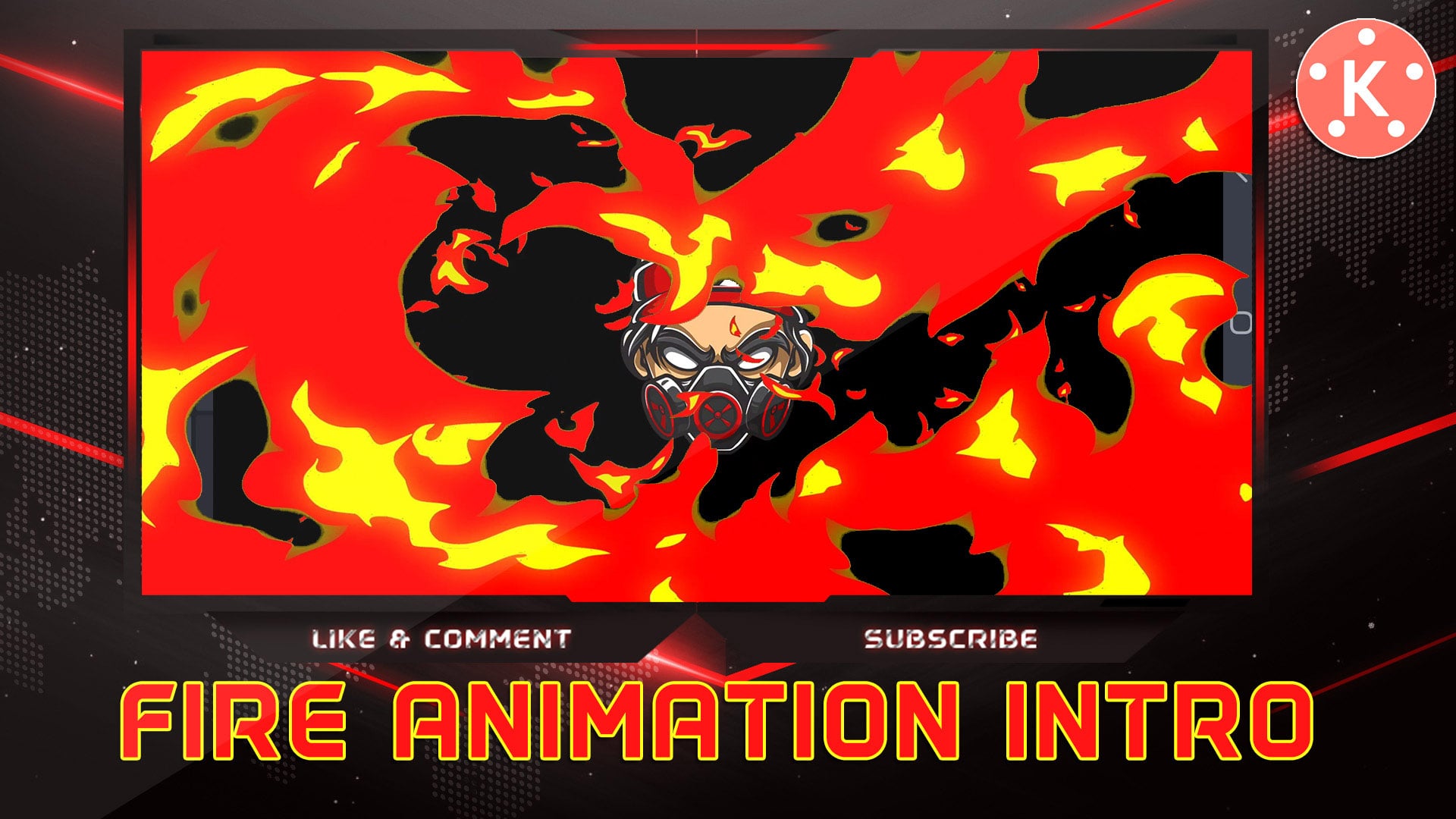 Cartoon Fire Animation Intro Kinemaster ll Kinemaster Tutorial ll Android  Graphics Spot – EnzeeFX