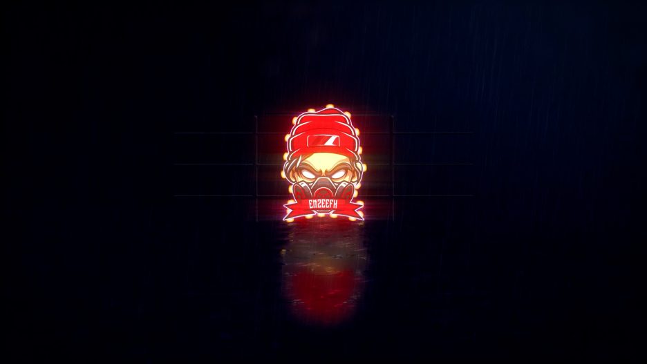 Cool Neon Logo Reveal