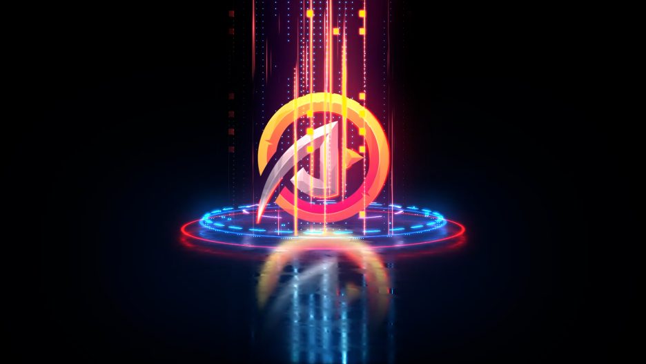 3D Glitch Logo Reveal Intro