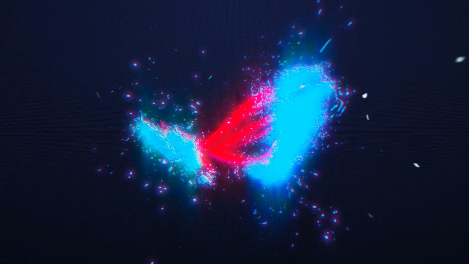Cool Particles Logo Reveal Intro