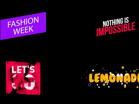 Typographer Titles Pack After Effects & Premiere Pro Template | Free Download | Professional Animated Typography Titles